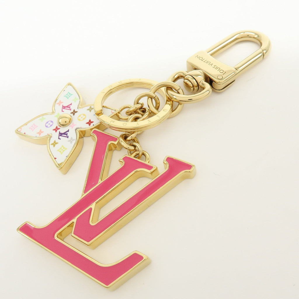 7589 - Louis Vuitton x Takashi Murakami Iconic Bag Charm Key Holder Multicolor - Image 6