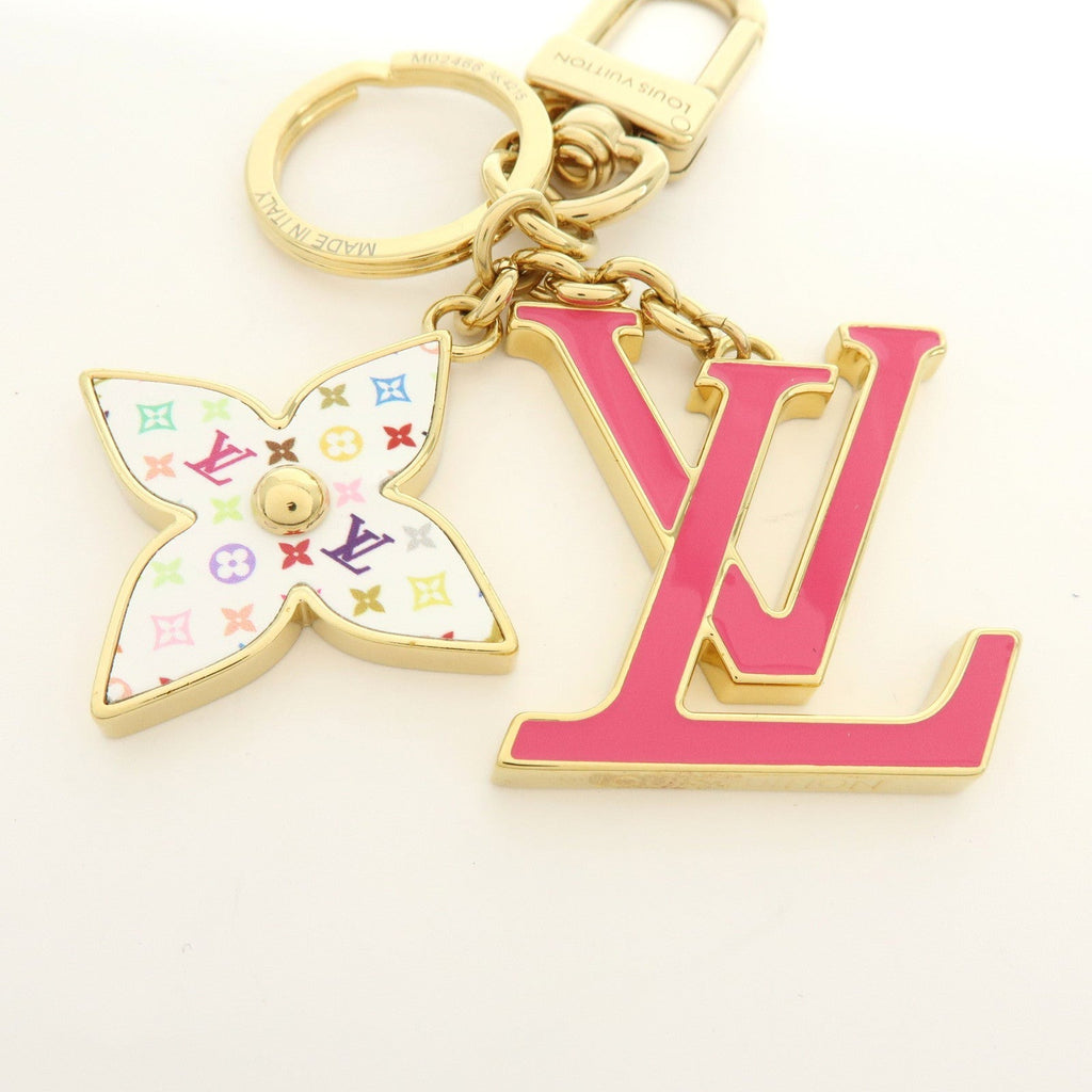 7589 - Louis Vuitton x Takashi Murakami Iconic Bag Charm Key Holder Multicolor - Image 4