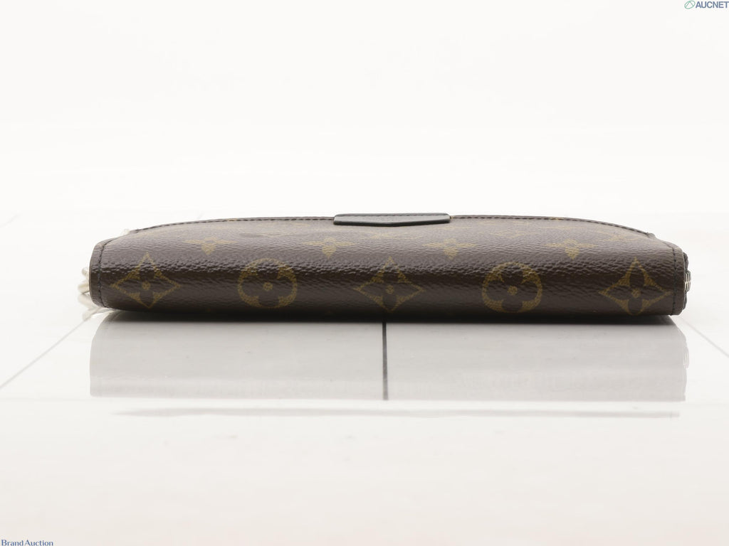 7598 - Louis Vuitton Monogram Macassar Zippy Dragonne Wallet - Image 3