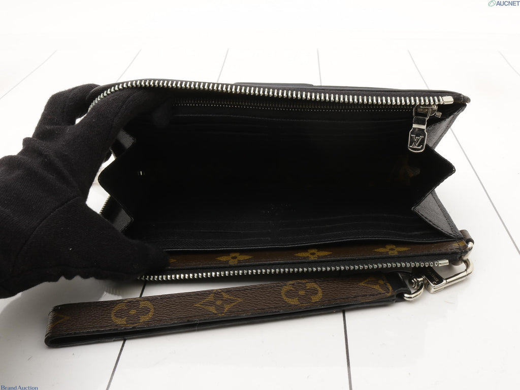 7598 - Louis Vuitton Monogram Macassar Zippy Dragonne Wallet - Image 4
