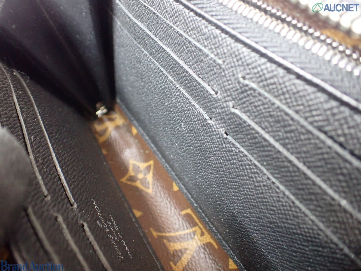 7598 - Louis Vuitton Monogram Macassar Zippy Dragonne Wallet - Image 8