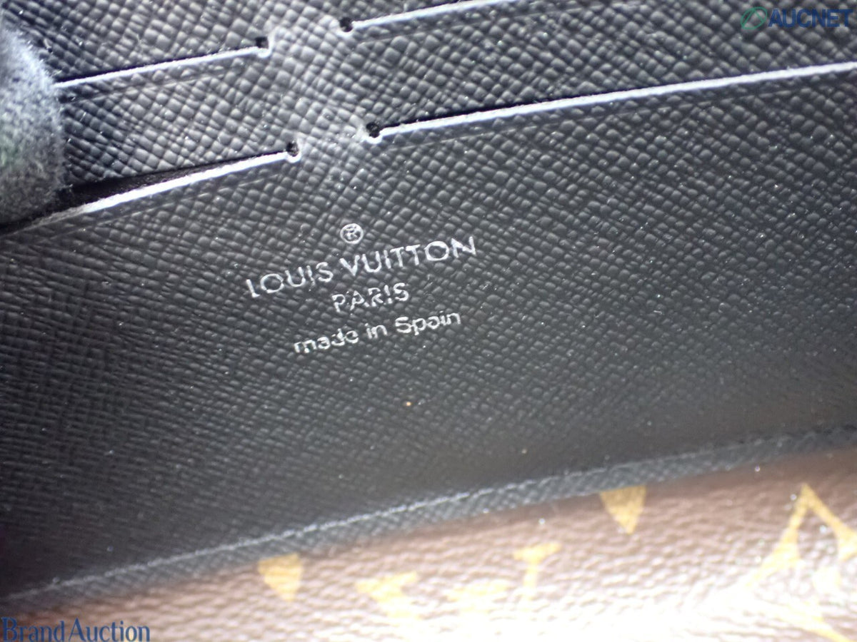7598 - Louis Vuitton Monogram Macassar Zippy Dragonne Wallet - Image 9