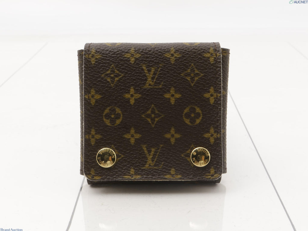 7599 - Louis Vuitton Monogram Folding Jewelry Case PM - Image 1