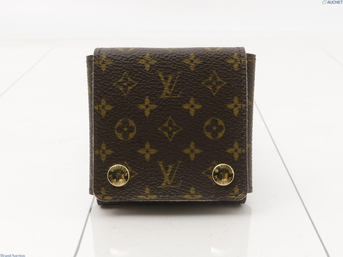 7599 - Louis Vuitton Monogram Folding Jewelry Case PM - Image 1