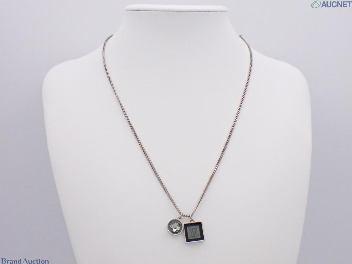 7602 - Louis Vuitton Collier Charm Monogram Necklace - Image 3