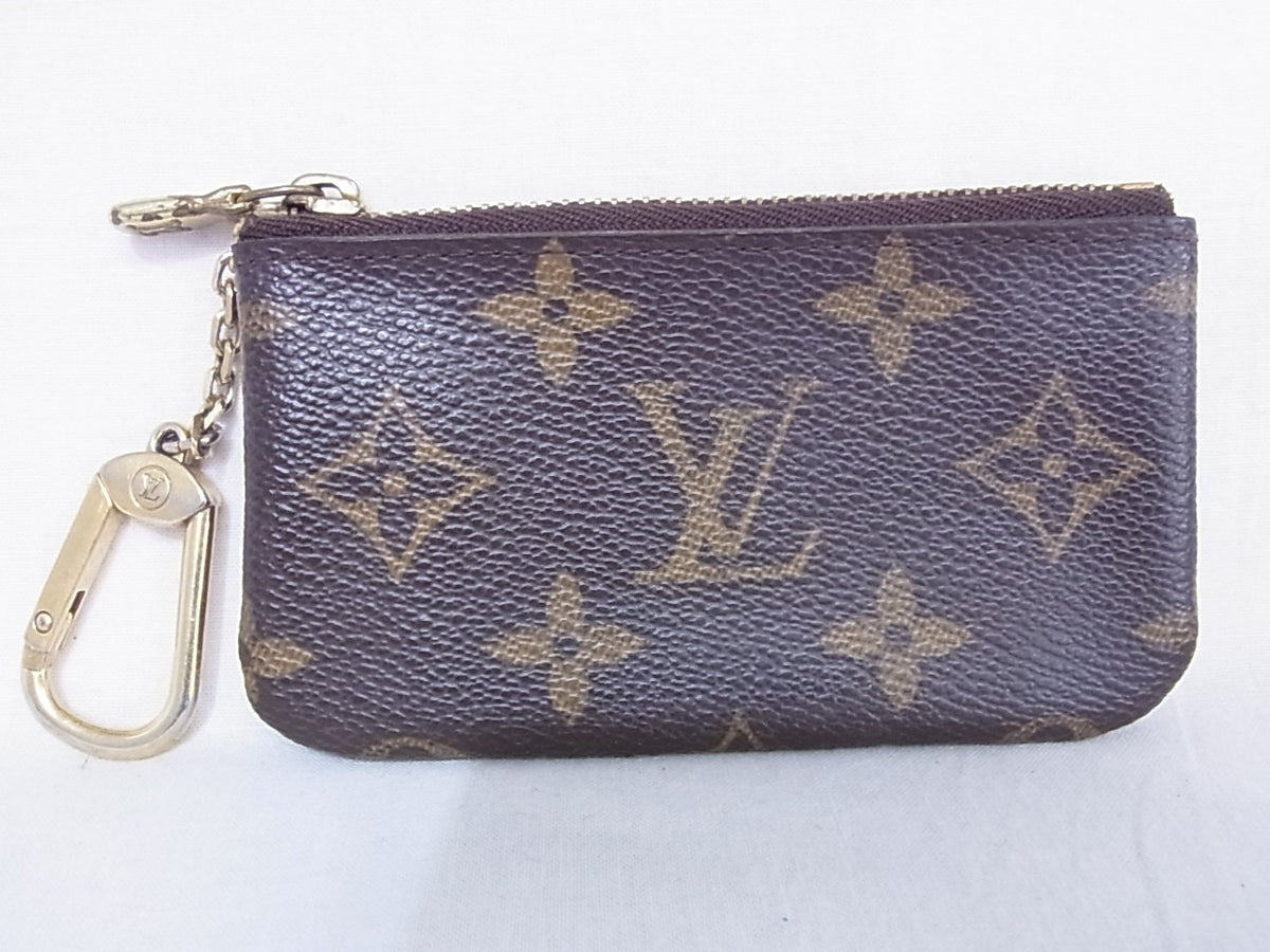 7619 - Louis Vuitton Monogram Pochette Clés Key Pouch Monogram Canvas - Image 1