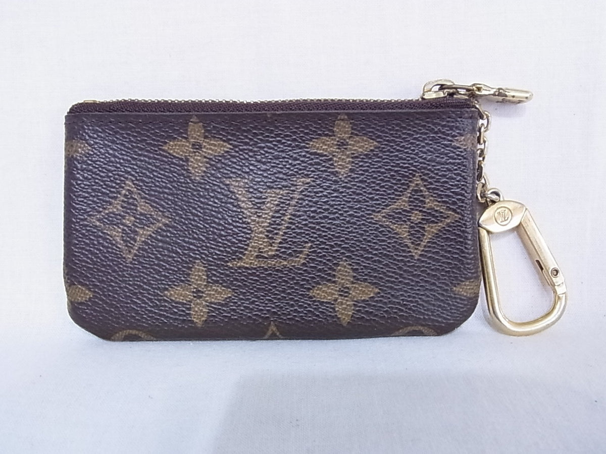 7619 - Louis Vuitton Monogram Pochette Clés Key Pouch Monogram Canvas - Image 3