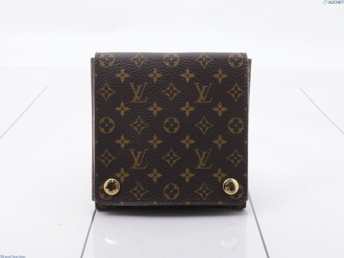 7626 - Louis Vuitton Monogram Folding Jewelry Case - Image 1