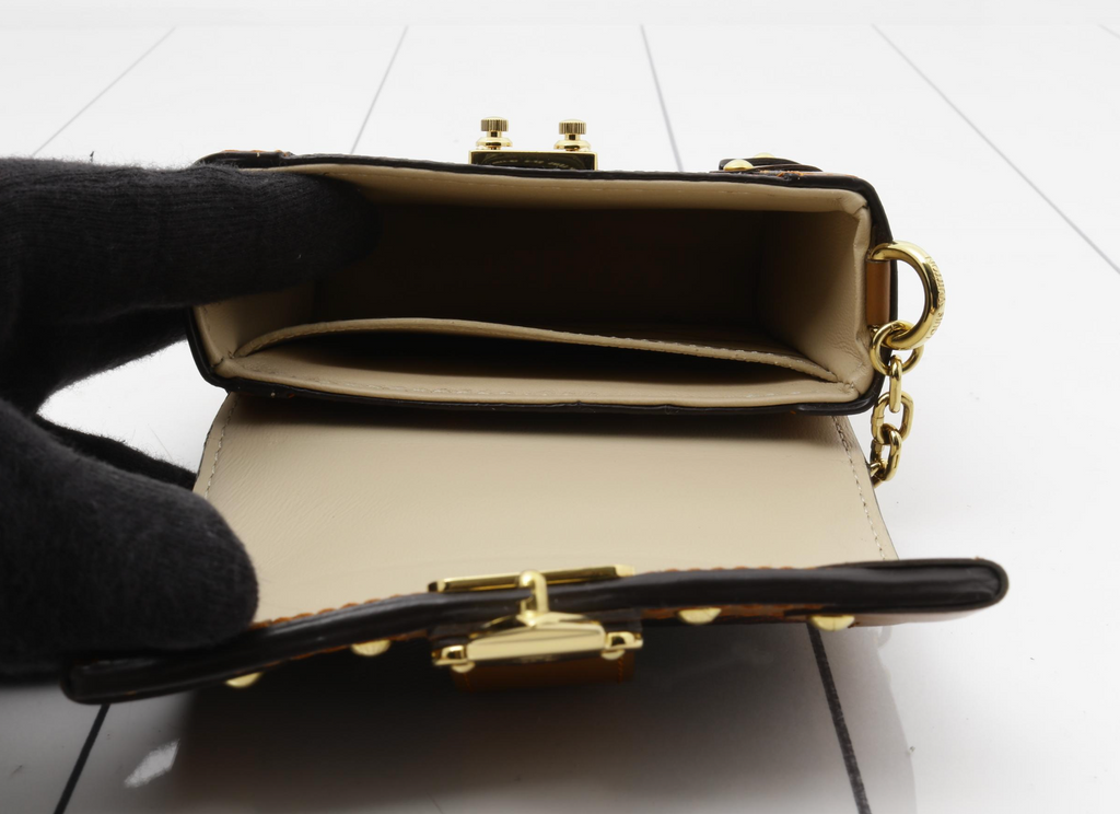 7669 - Louis Vuitton Grace Coddington Catogram Essential Trunk Bag Charm - Image 4