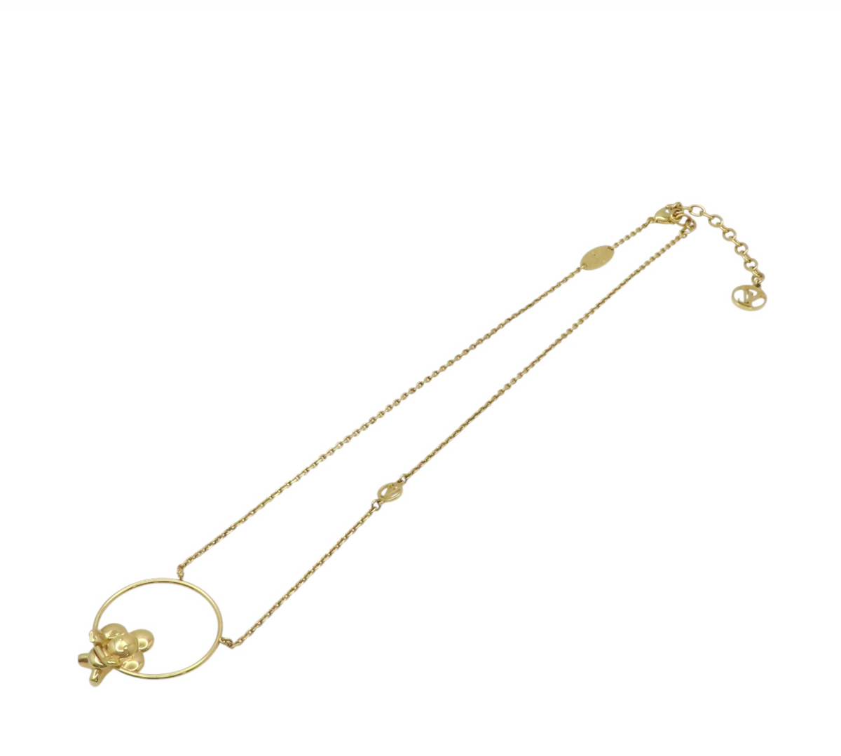 7695 - Louis Vuitton Vivienne Necklace Gold Tone - Image 1