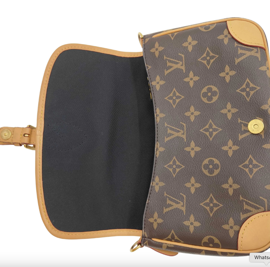 7592 - Louis Vuitton Diane Monogram Canvas Crossbody Bag - Image 4
