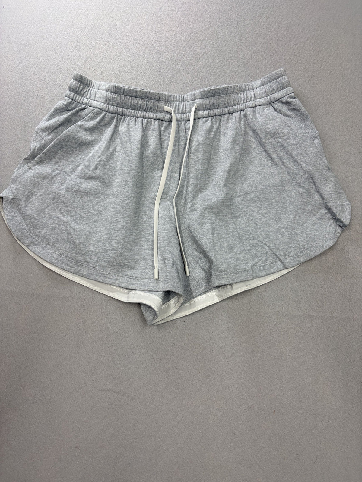 Lululemon Inner Glow Shorts Light Grey Dolphin Shorts Drawstring Women's - Image 1