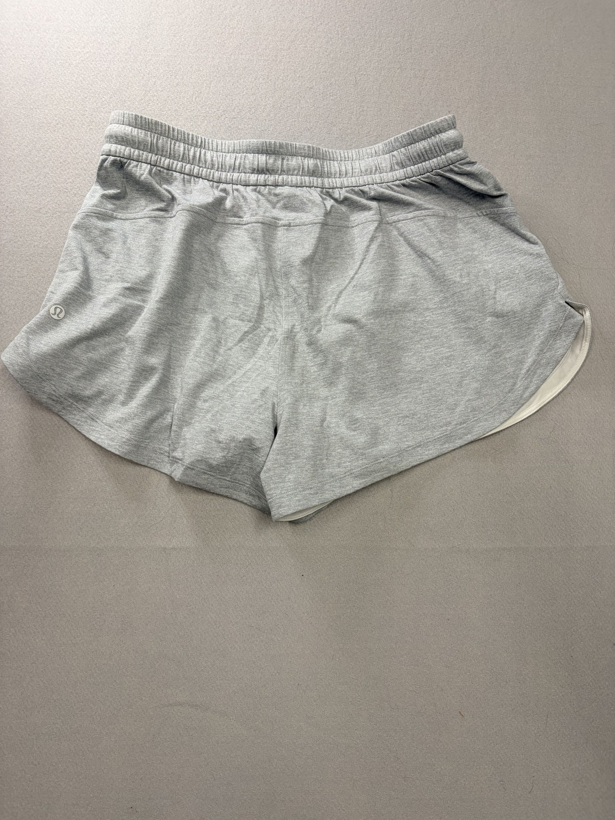 Lululemon Inner Glow Shorts Light Grey Dolphin Shorts Drawstring Women's - Image 2