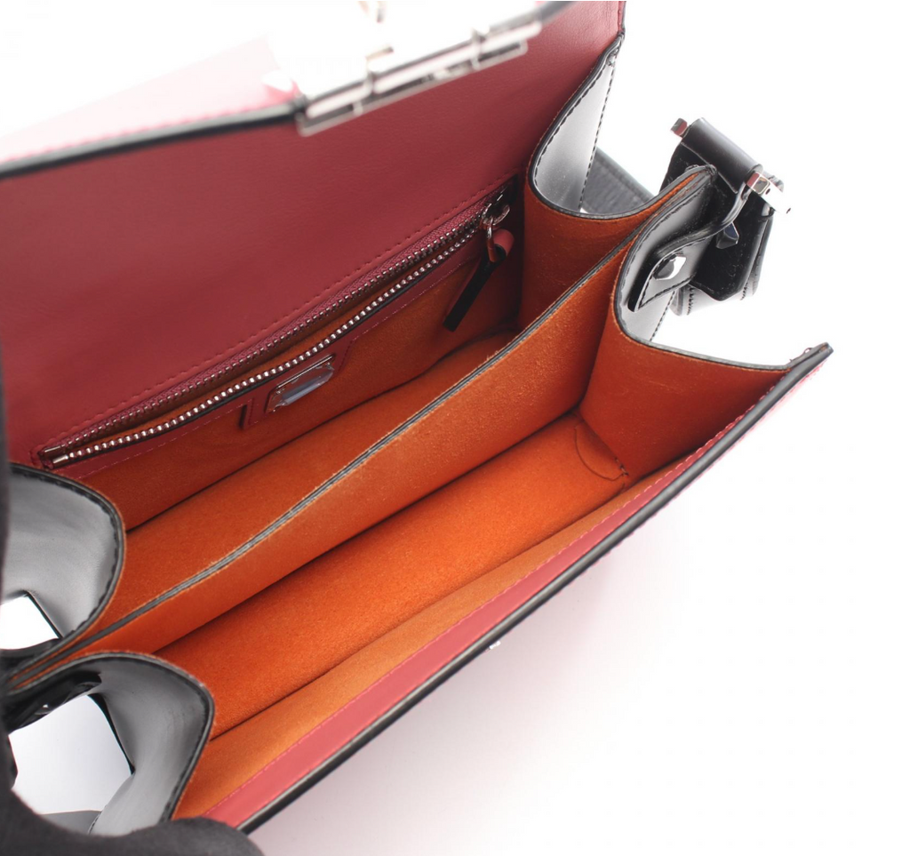 7654 - MCM Patricia Colorblock Leather Crossbody Bag - Image 4