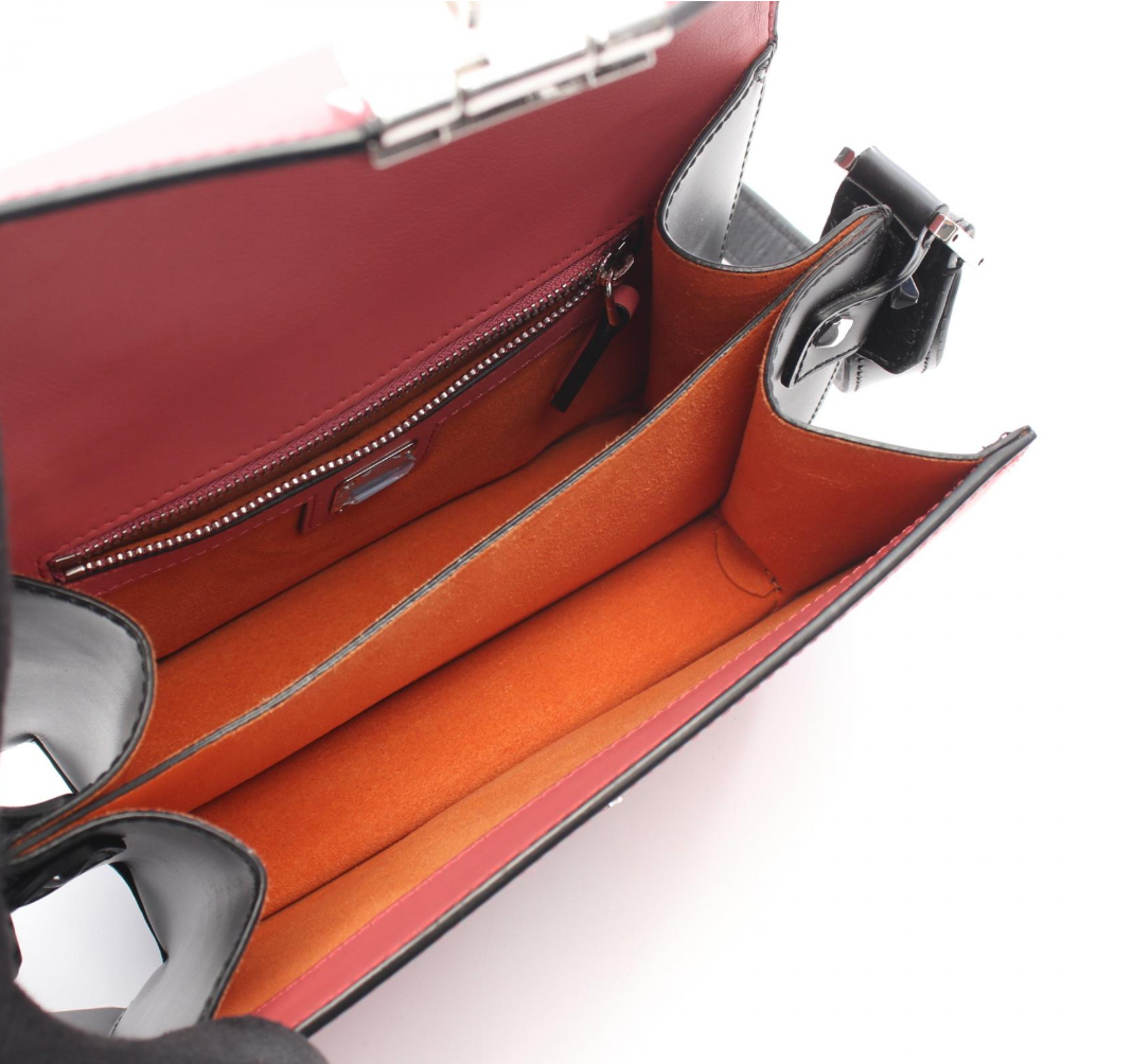 7654 - MCM Patricia Colorblock Leather Crossbody Bag - Image 4