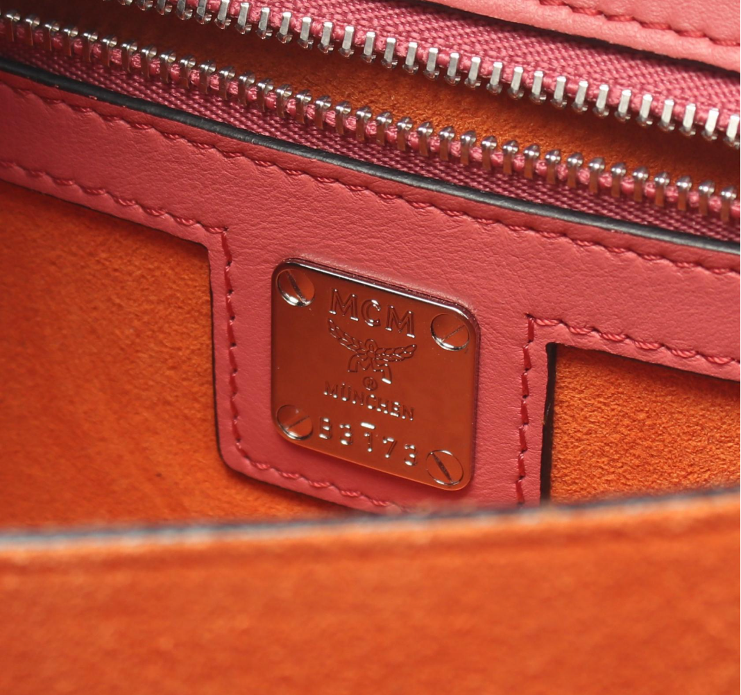 7654 - MCM Patricia Colorblock Leather Crossbody Bag - Image 5