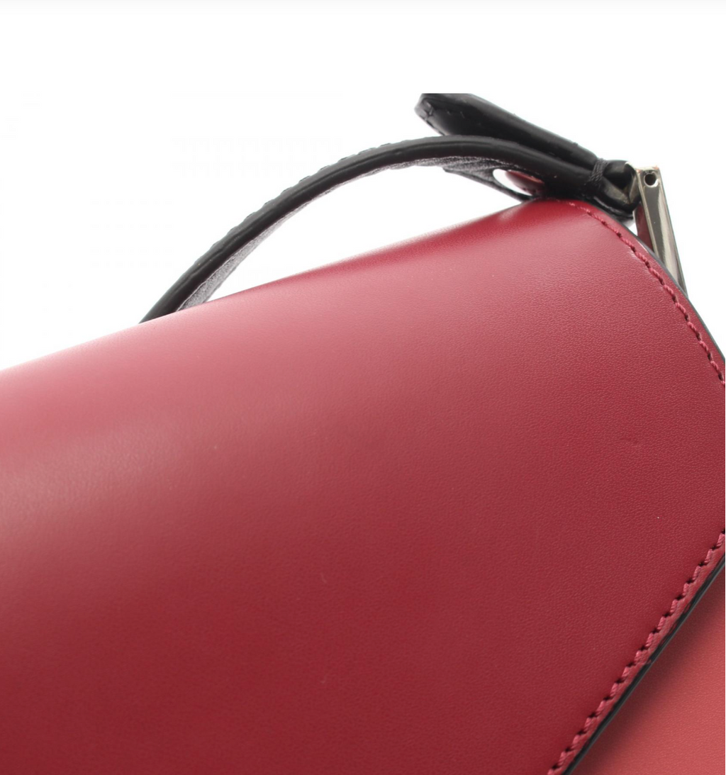 7654 - MCM Patricia Colorblock Leather Crossbody Bag - Image 7