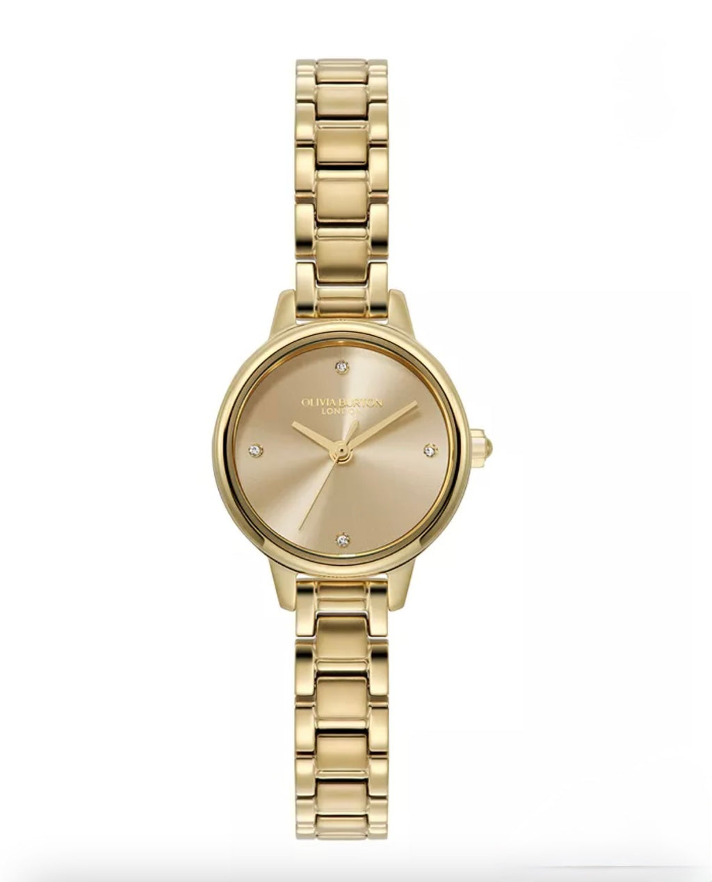 Olivia Burton Women's Mini Classic Gold Tone Stainless Steel Bracelet Watch, 23mm - New - Image 1