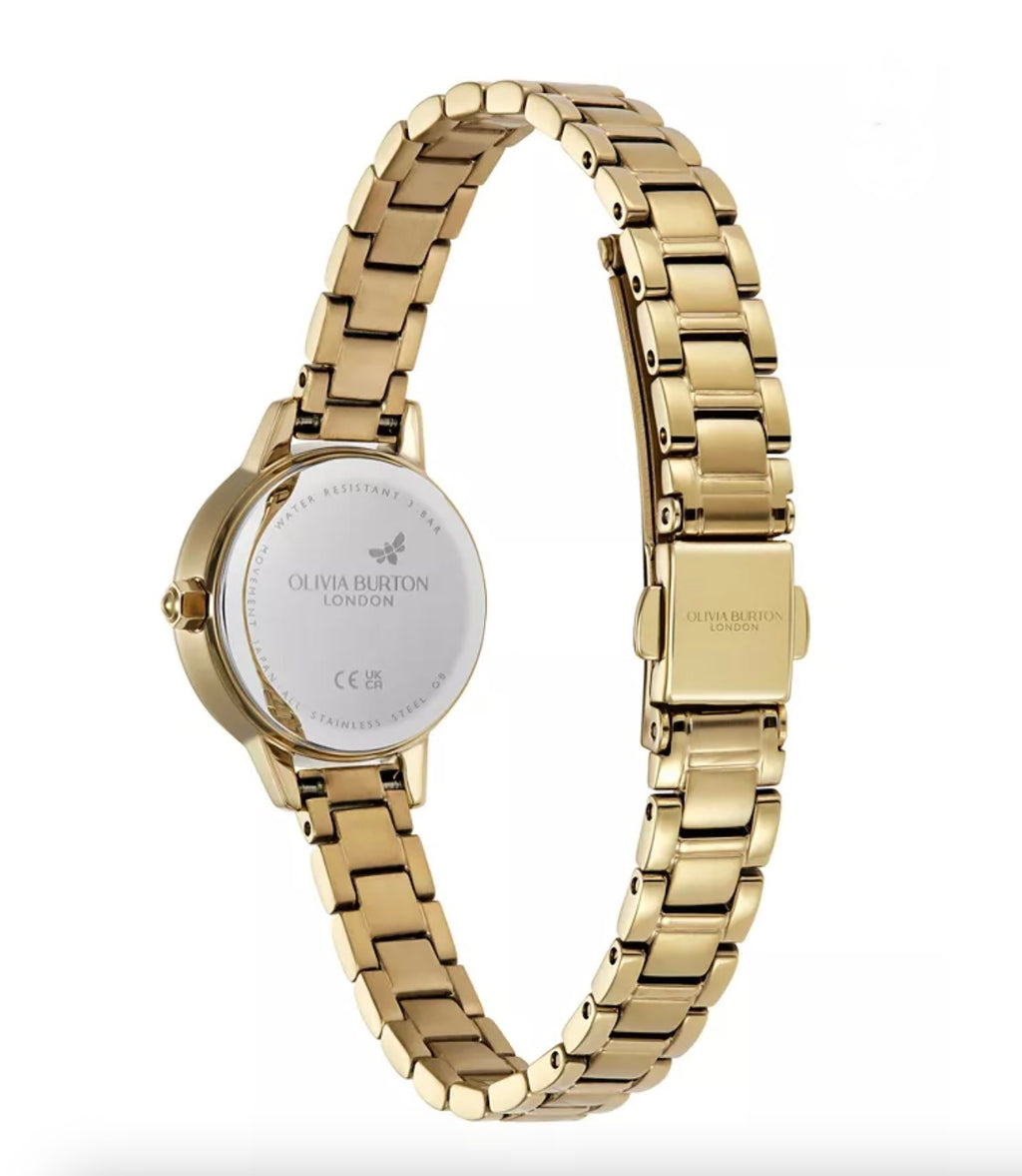 Olivia Burton Women's Mini Classic Gold Tone Stainless Steel Bracelet Watch, 23mm - New - Image 3