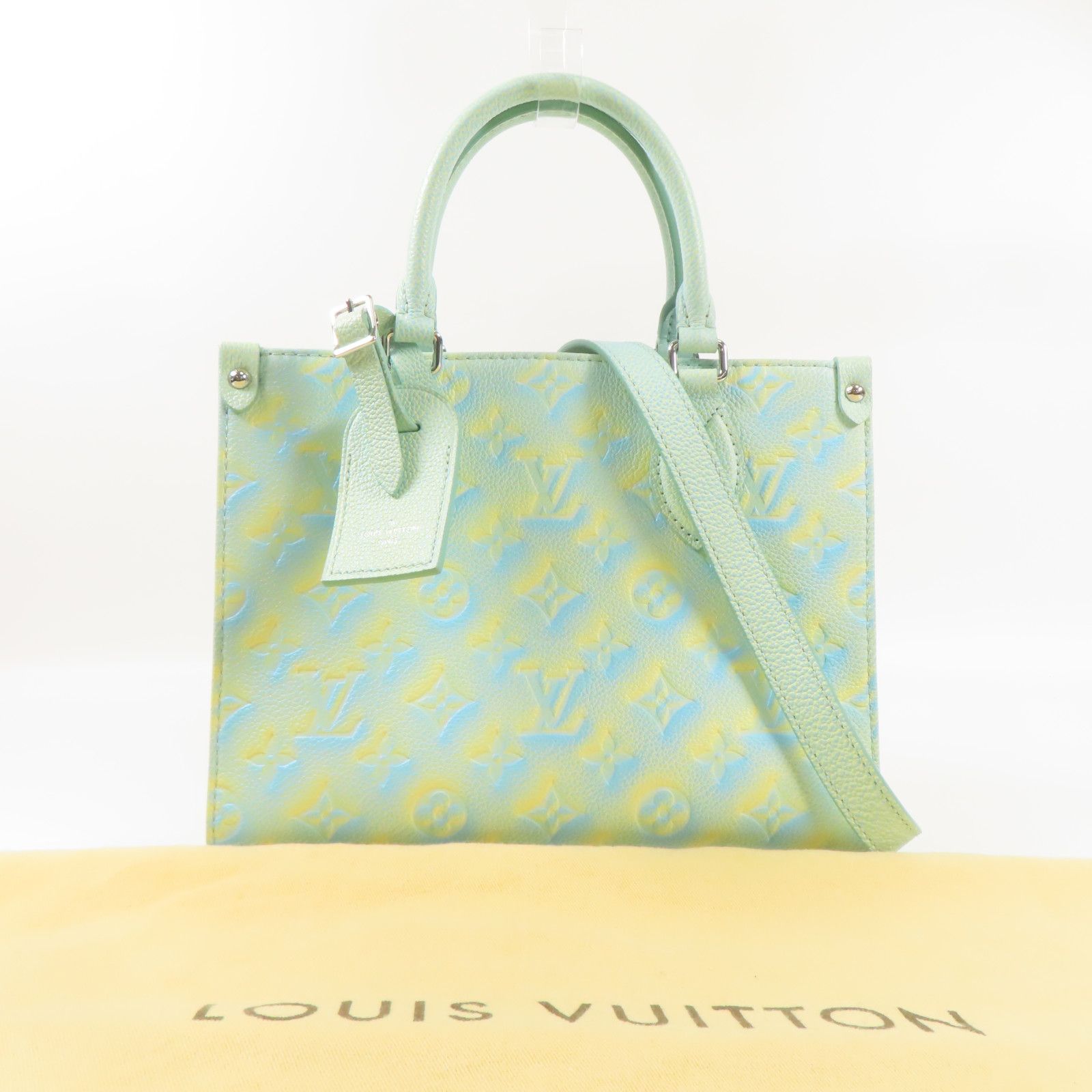 LOUIS VUITTON Stardust OnTheGo OTG PM Green