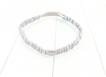 7665 - Prada Triangle Logo Ruched Elastic Headband - NIB - Image 1
