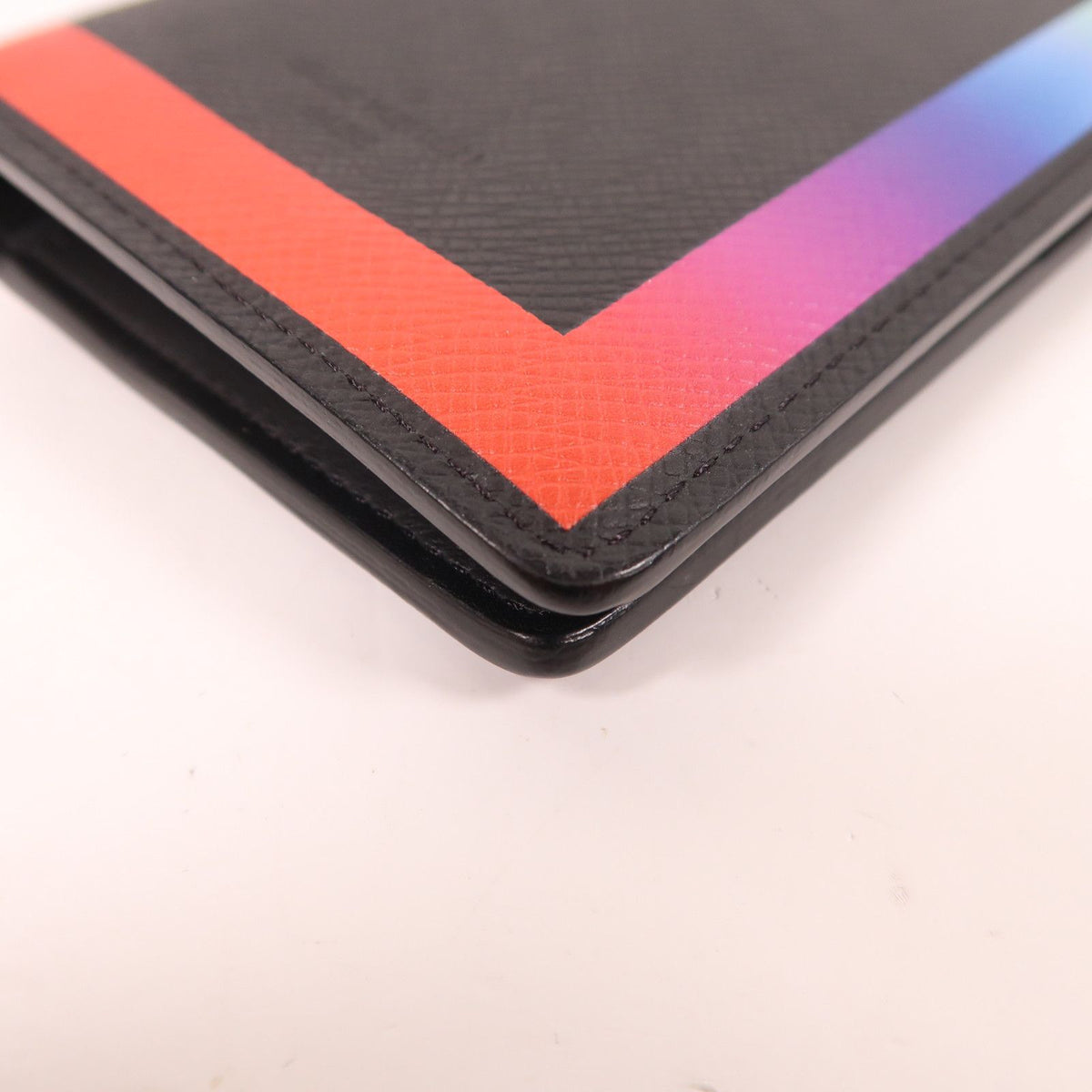 6036 - LOUIS VUITTON Taiga Long Wallet Bifold rainbow Black