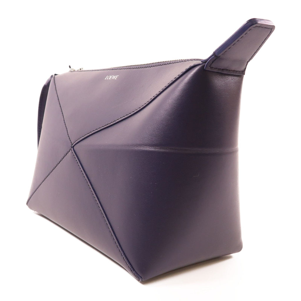 Loewe Puzzle Fold Calfskin Blue