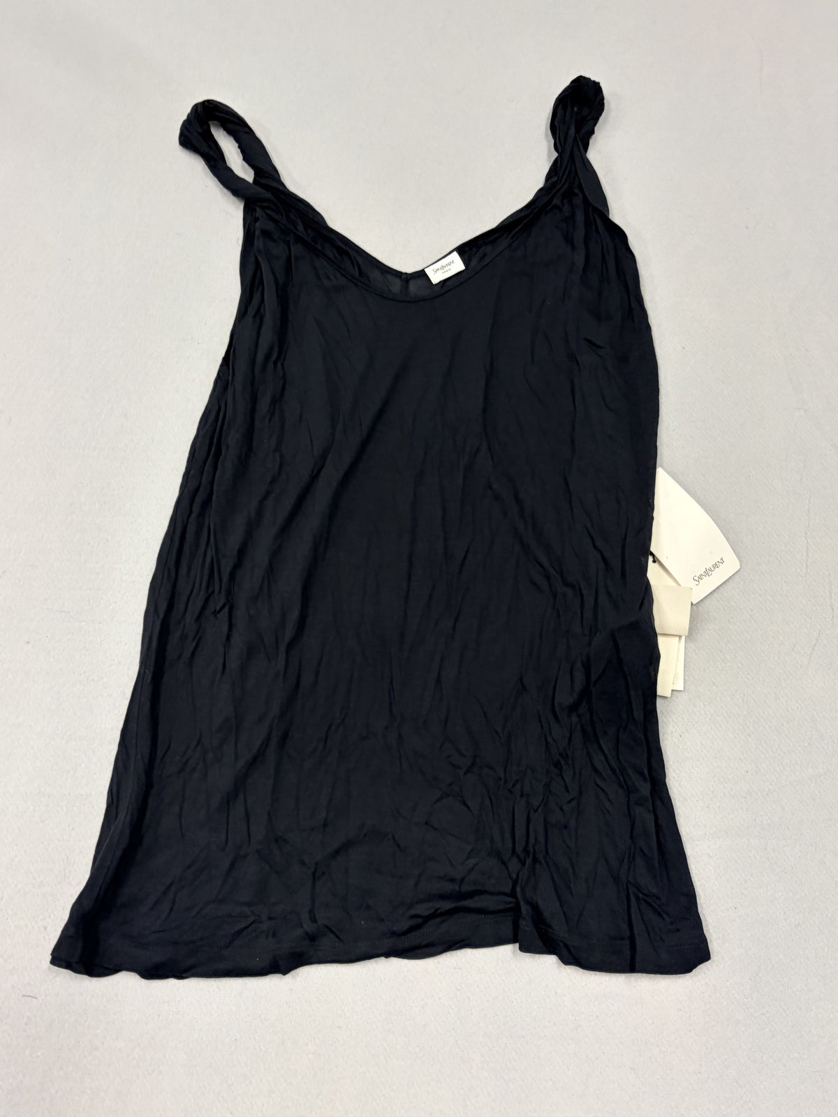 Saint Laurent 520208 Y537W 002 Camisole Top Black M Women's - Image 1
