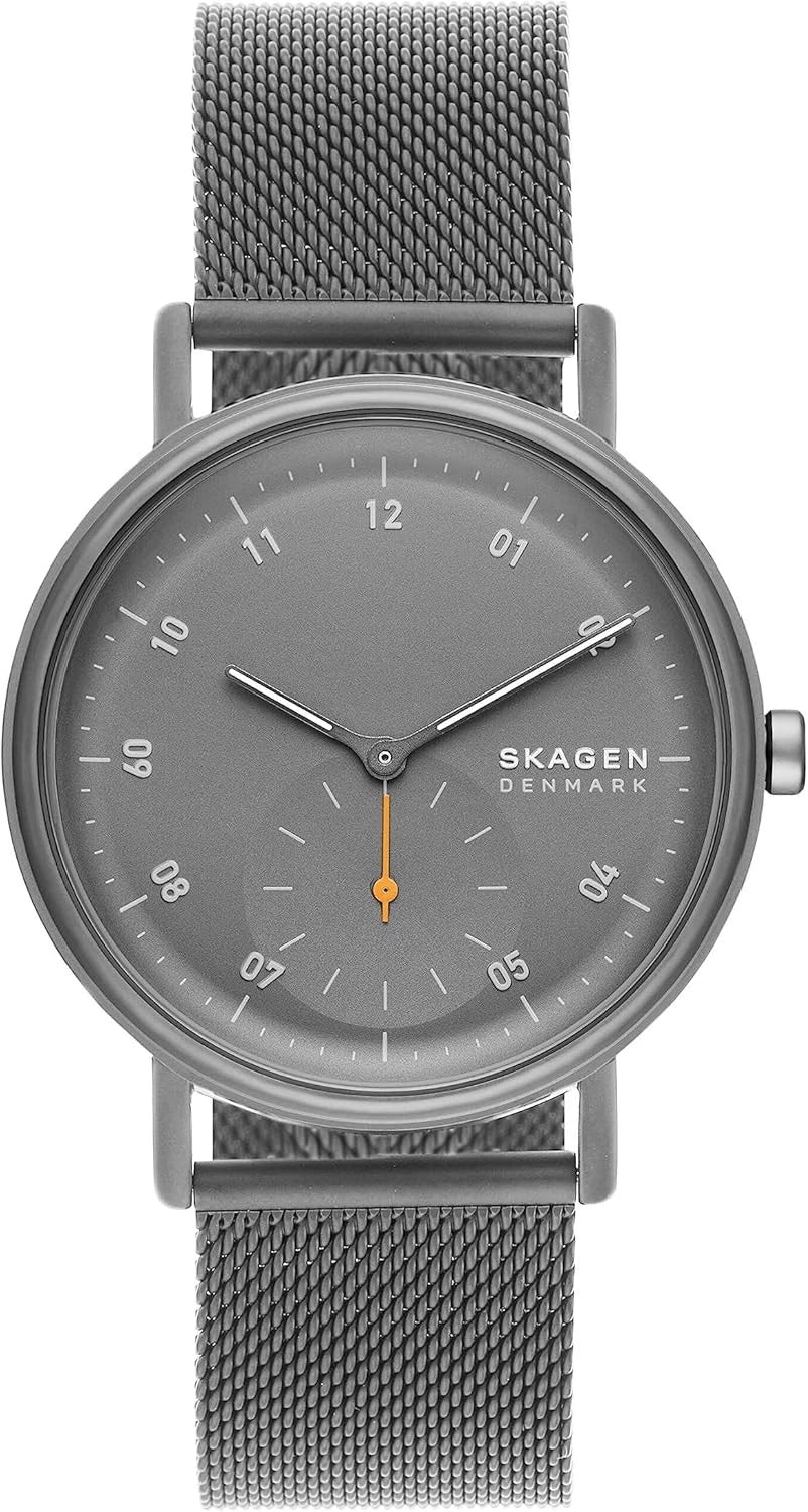 Skagen Kuppel SKW6891 44mm Charcoal Mesh Minimalist Danish Design Watch (Copy)
