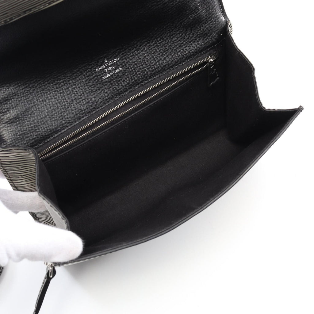 Louis Vuitton Clerry Handbag - Black/Gold Epi Leather