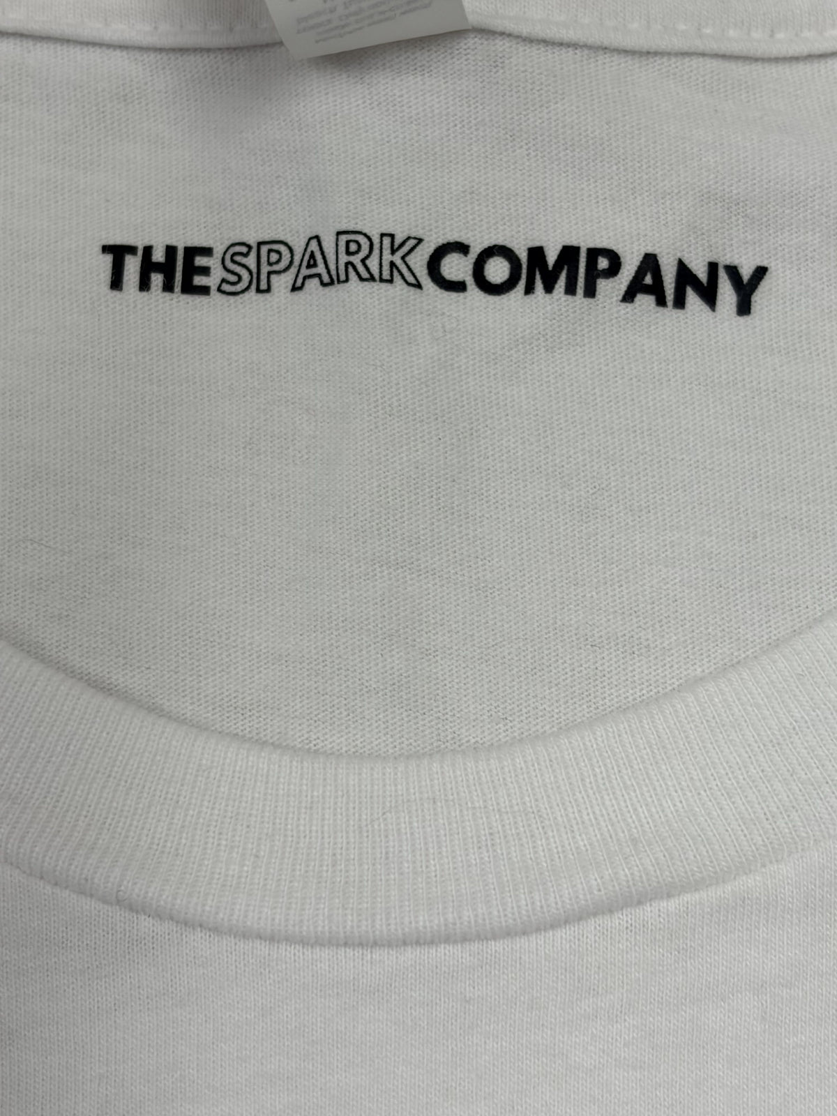 The Spark Company Queen Of Hearts Embroidered White Cotton M T-Shirt - Image 4