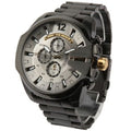 Diesel Mega Chief Men's Black Stainless Steel Quartz Watch DZ4479