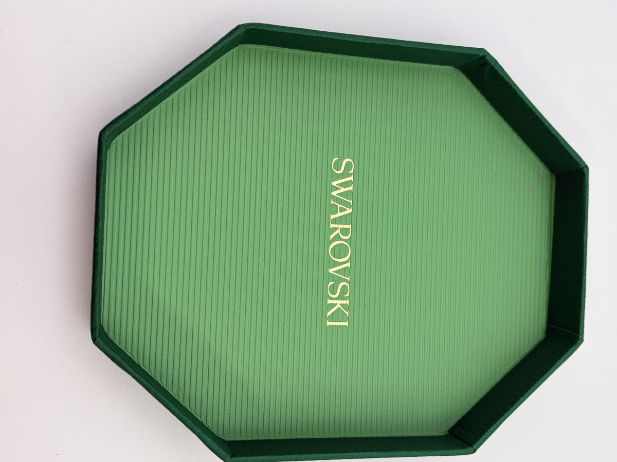 Swarovski Annual Edition Ornament 2025 Box Green Octagonal - Image 4