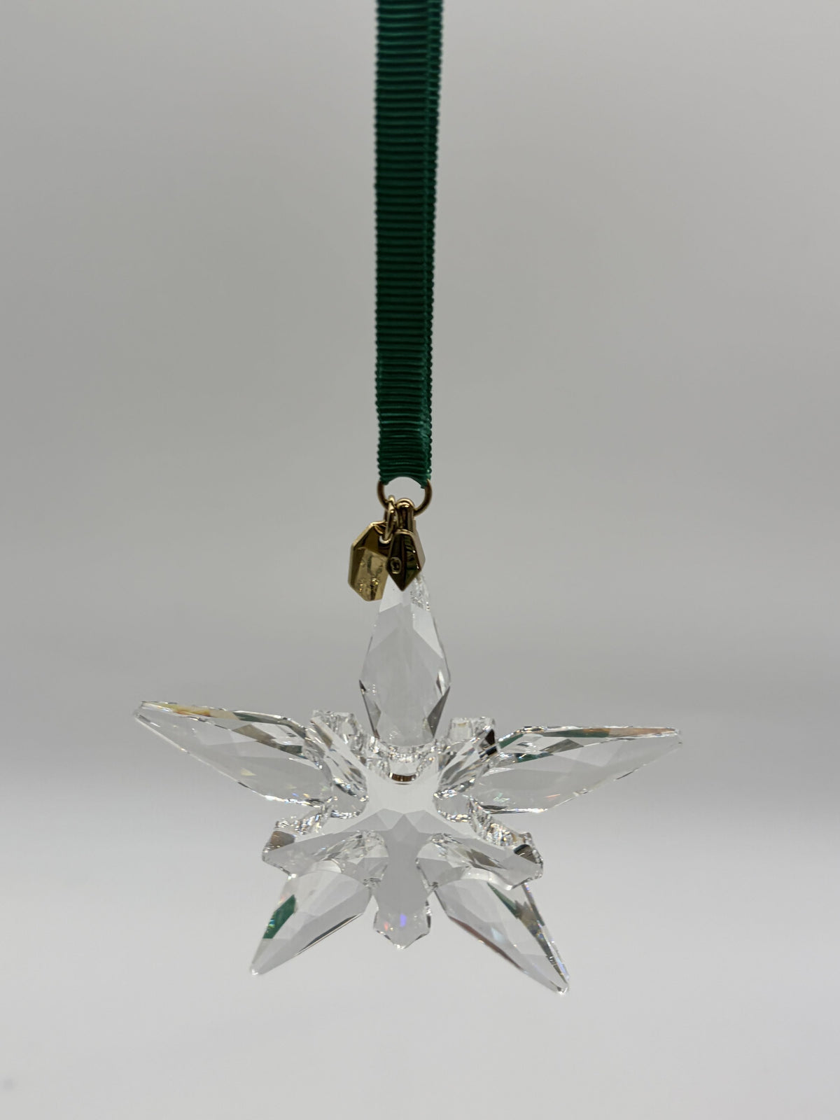 Swarovski Annual Edition Ornament 2025 Box Green Octagonal - Image 6