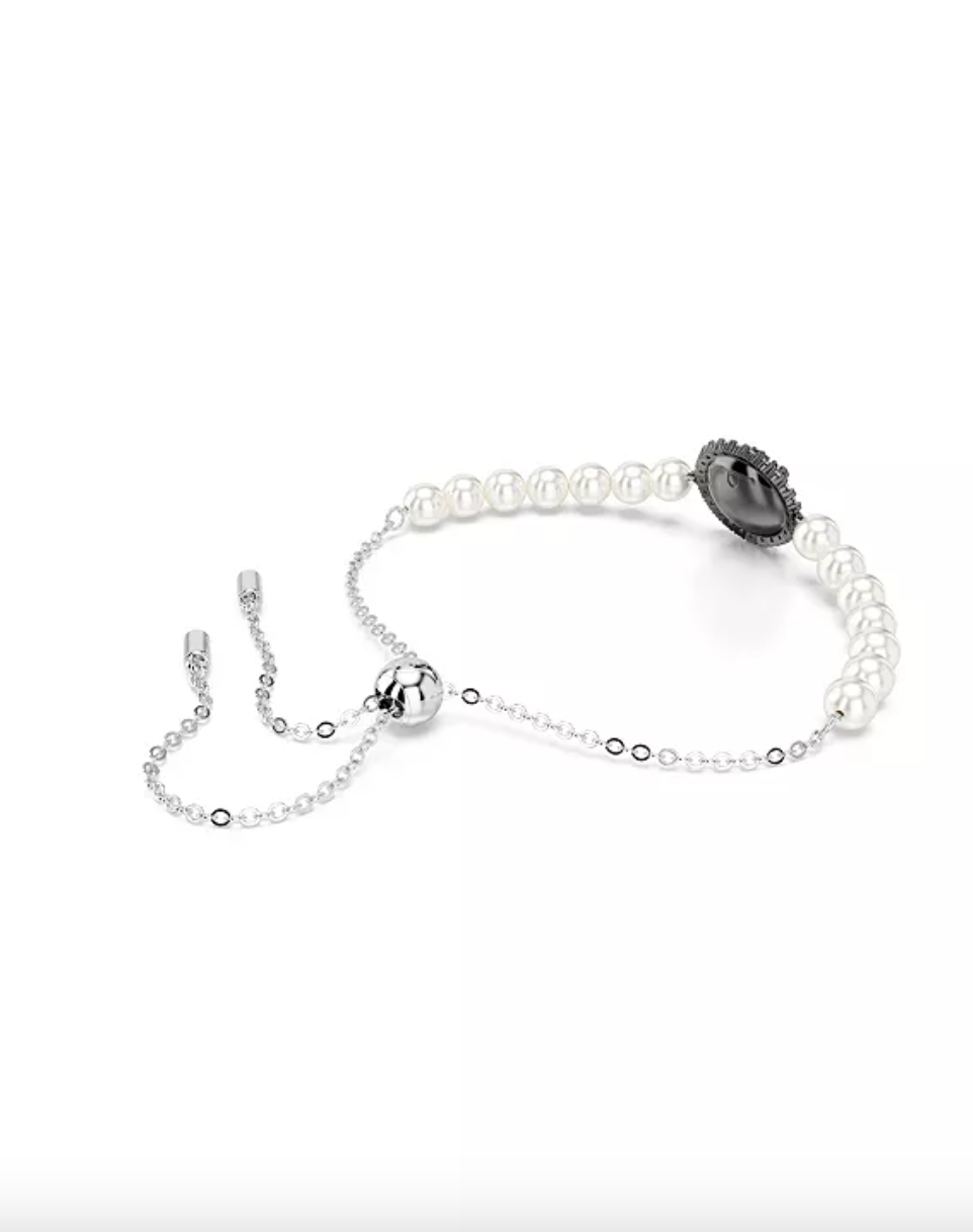Swarovski Iconic Swan Crystal Pearl Adjustable Bracelet - Image 2