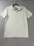 Under Armour Playoff 3.0 Printed Polo White Micro X YXL Loose Kids' - Image 1