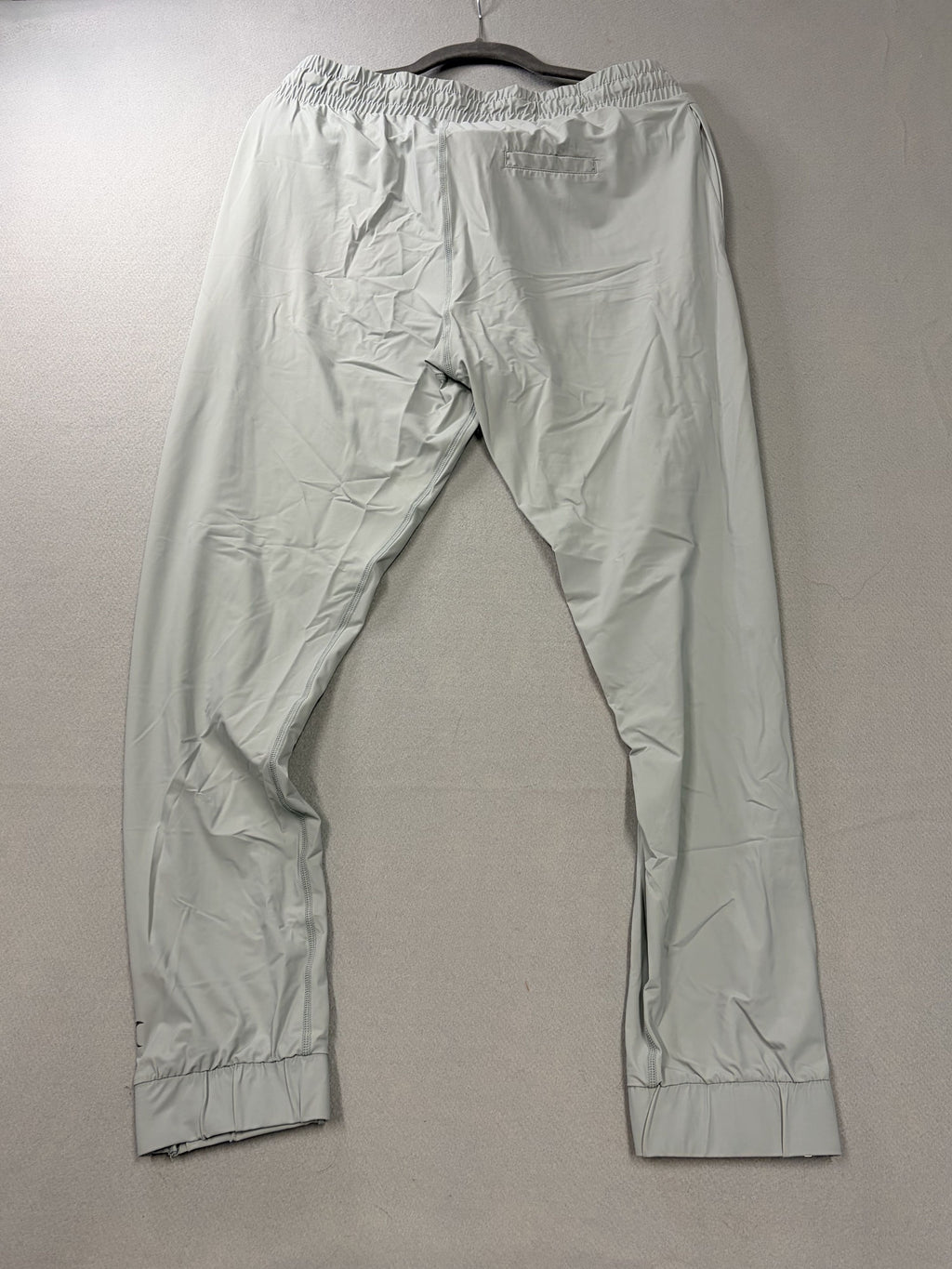 Zyia Active Everywhere Zipper Joggers Light Gray L Nylon Spandex Women's - Image 4